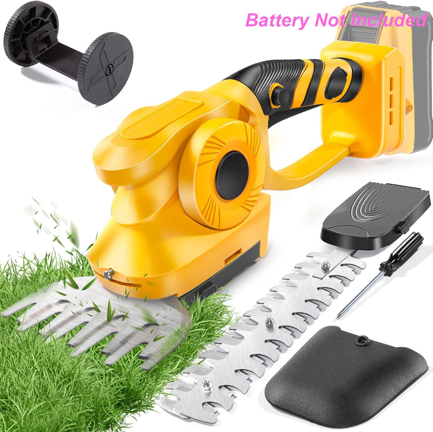 20V Hedge Trimmer Cordless For DeWalt 20V MAX Battery Adjustable Head Tool Only
