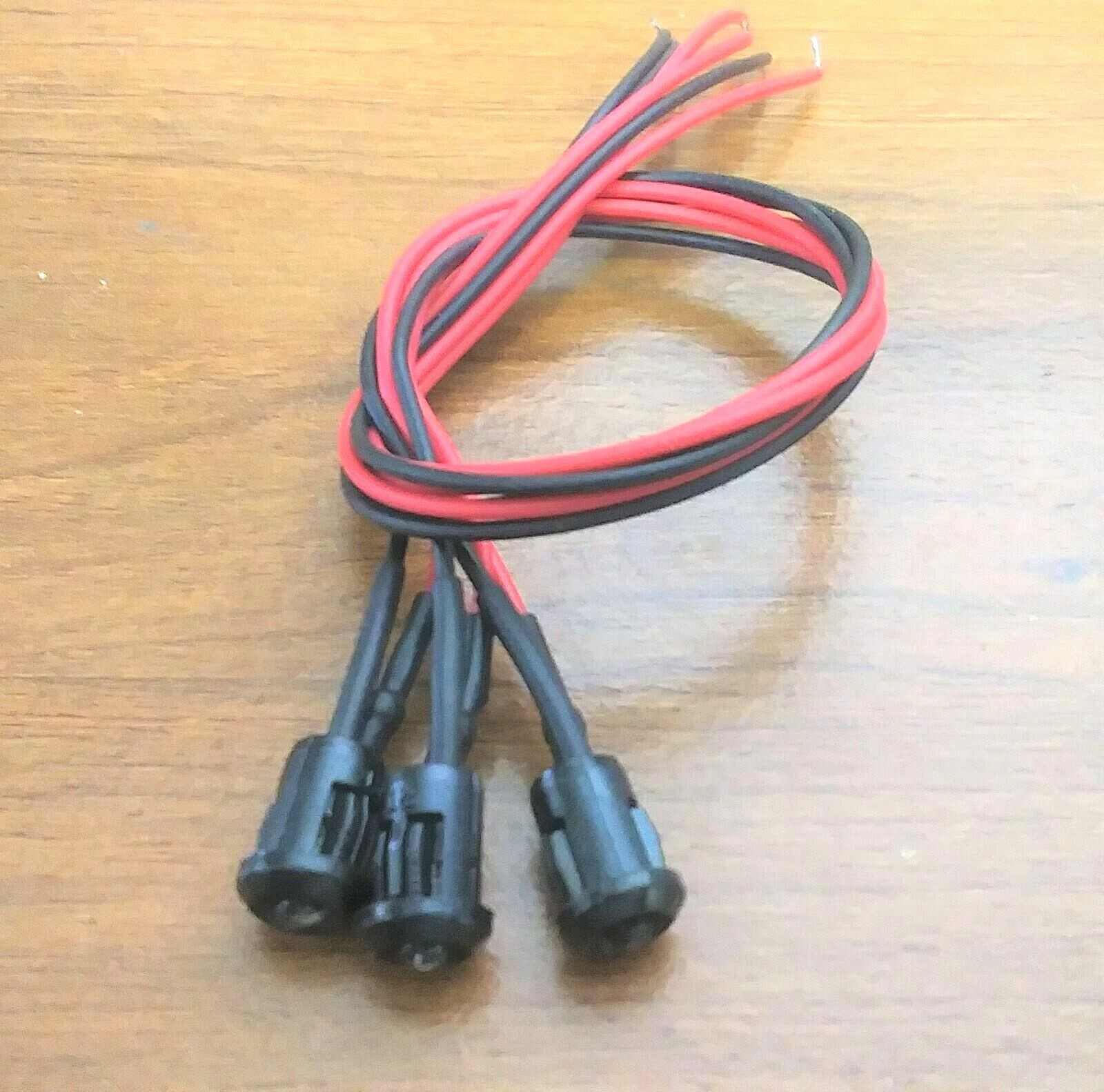 3 Super Bright BBT 12 volt Green LED 1/4″ Mini Landscape Courtesy Lights