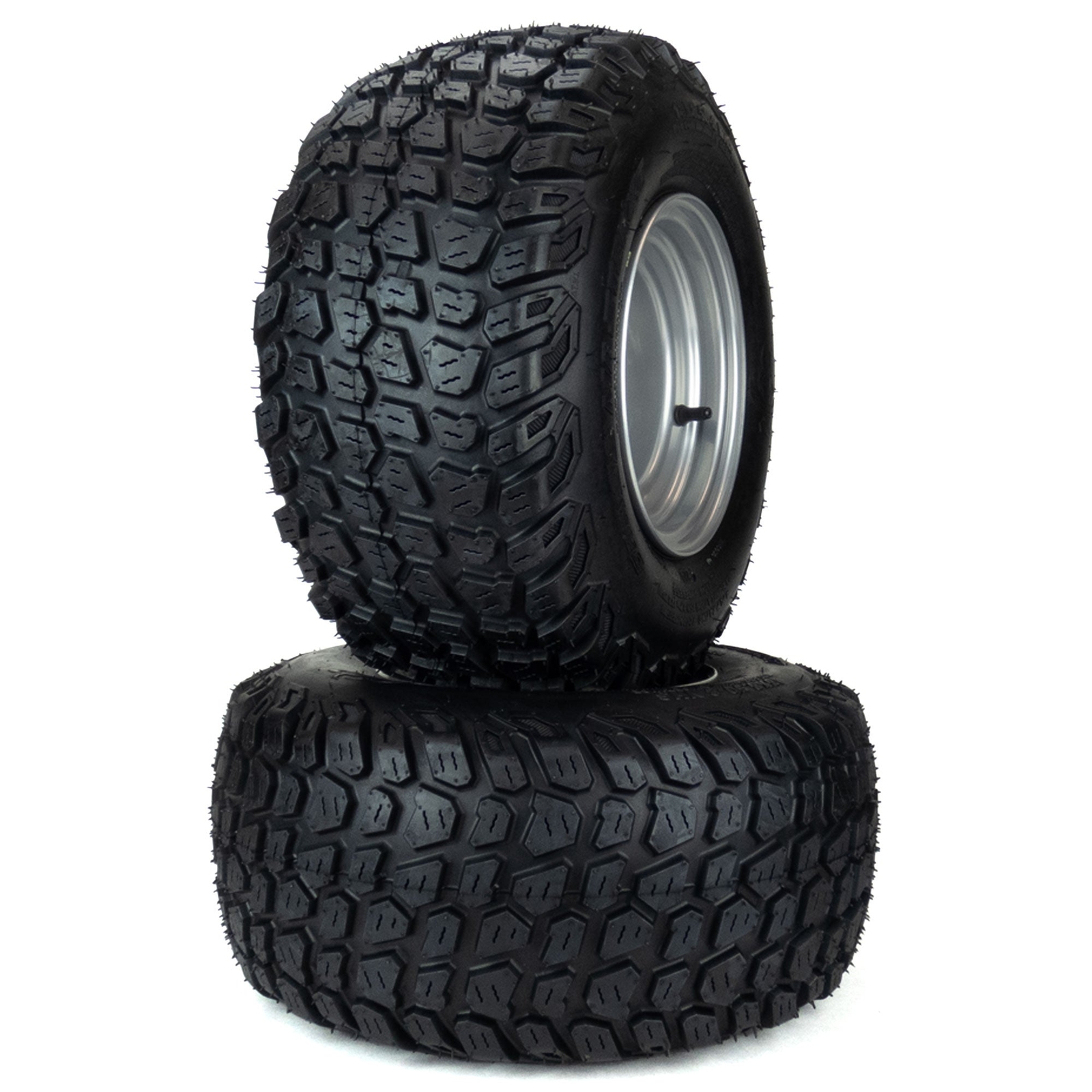 (2) Grassmaster XT Tire Assemblies 18×8.50-8 Fits Hustler Raptor 42″ 52″ 604013