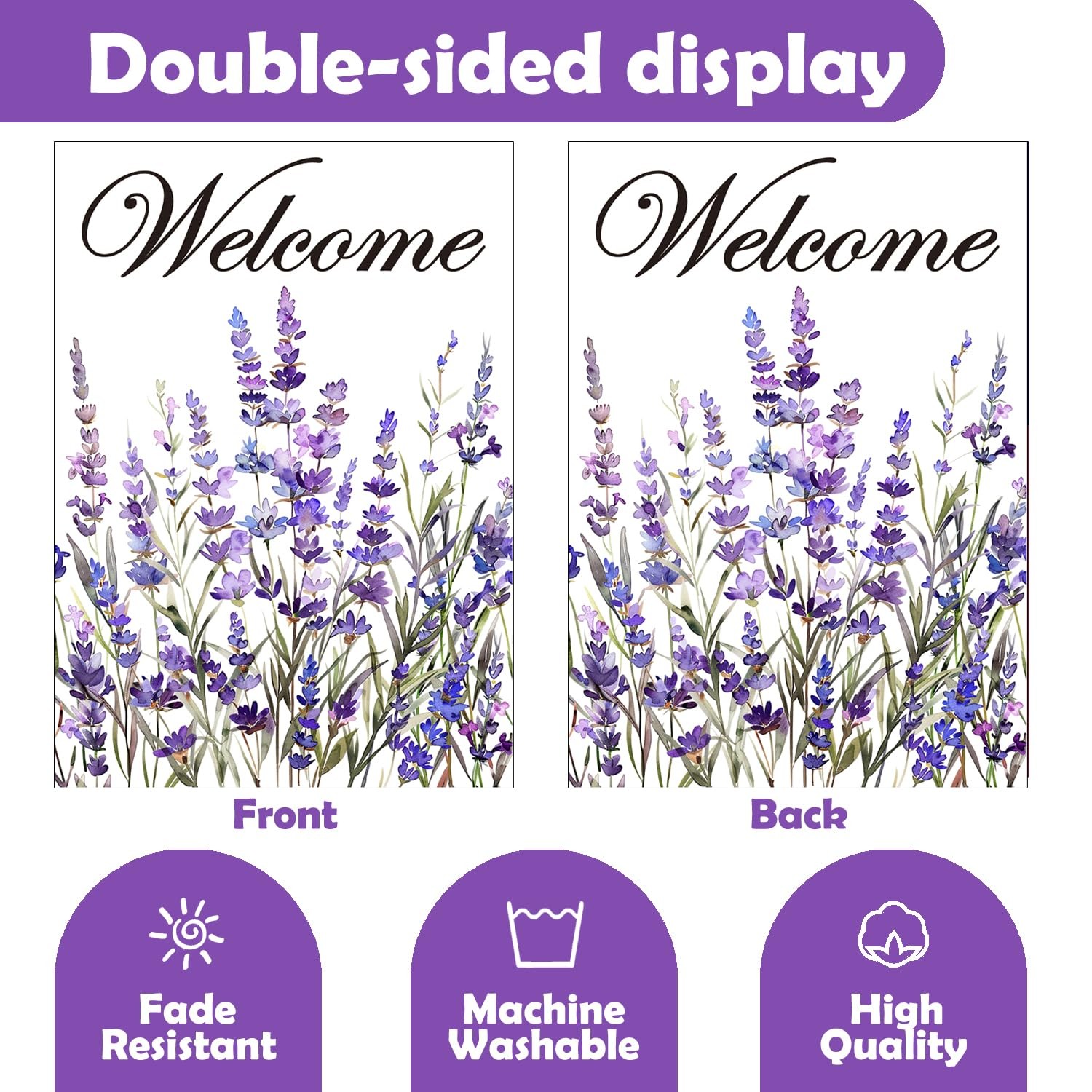 Ladybug Garden Flag | Spring Summer Fall Flag, Outdoor Wall Art, Porch
