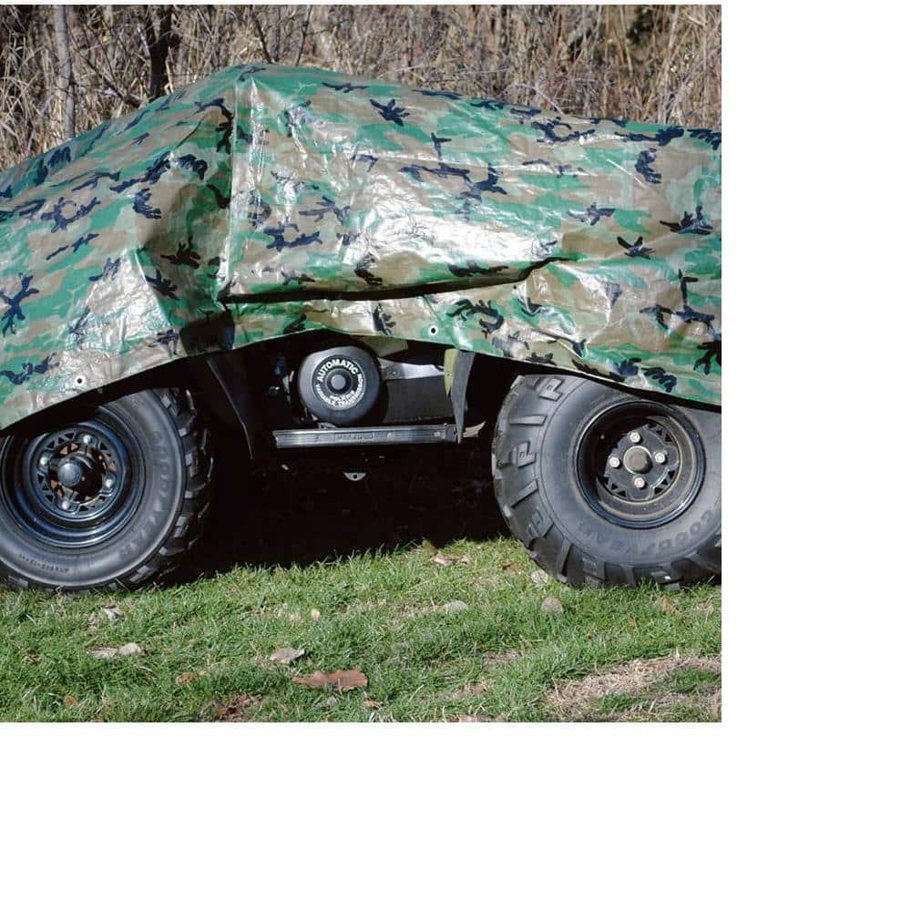 12 Ft. W X 10 Ft. L Camouflage Poly Heavy-Duty Tarp Cover Waterproof Tarpaulin