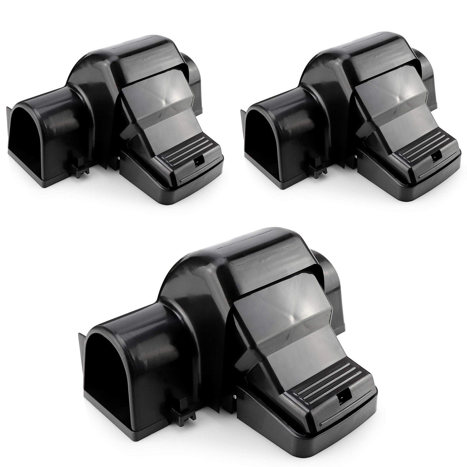 Pet-Safe & Child-Safe Rat Traps w/Tunnel Design – Dual Entry for Better Captu…