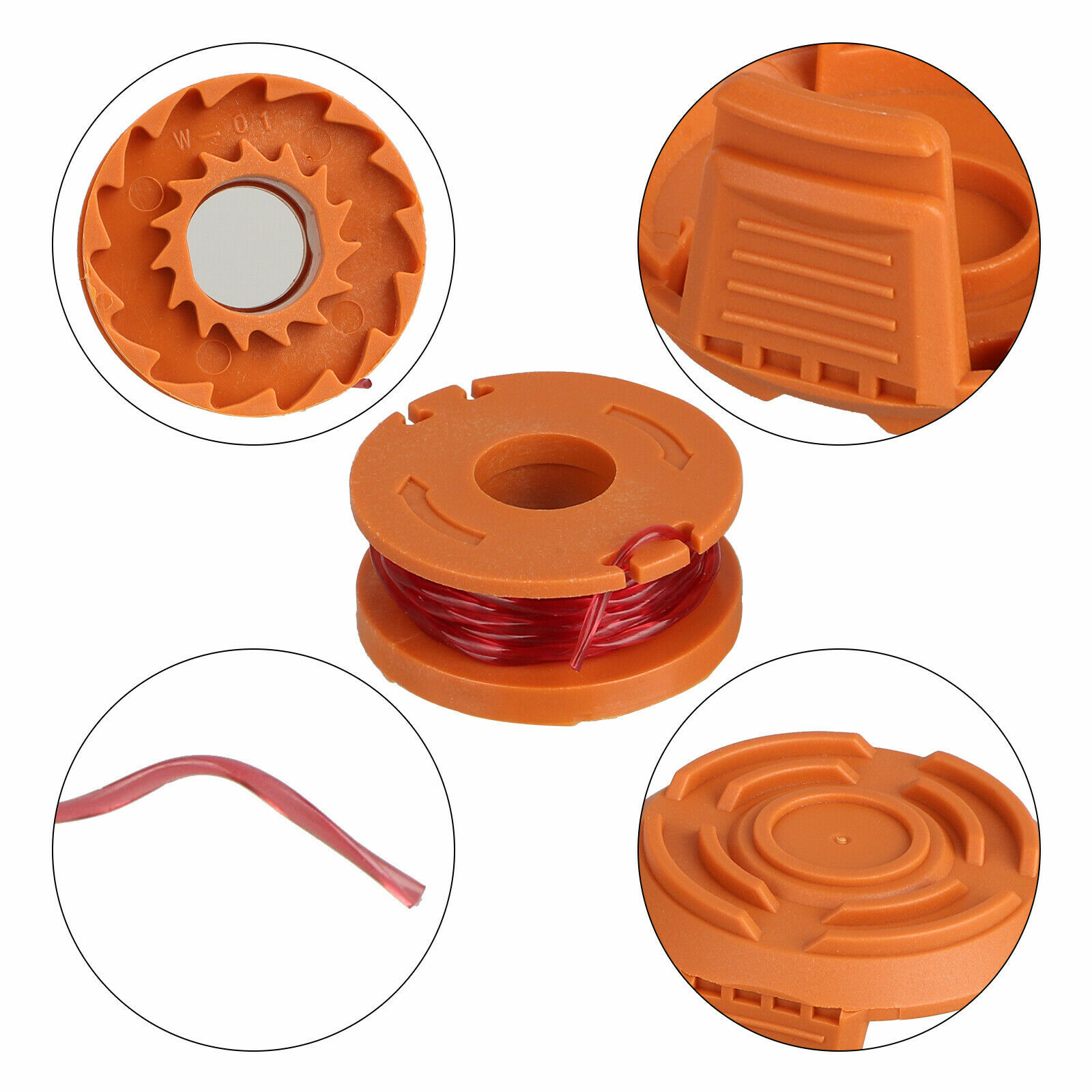 WORX WA0010 PREMIUM Replacement String Trimmer Spool Line Cap Cover WA6531 Worx