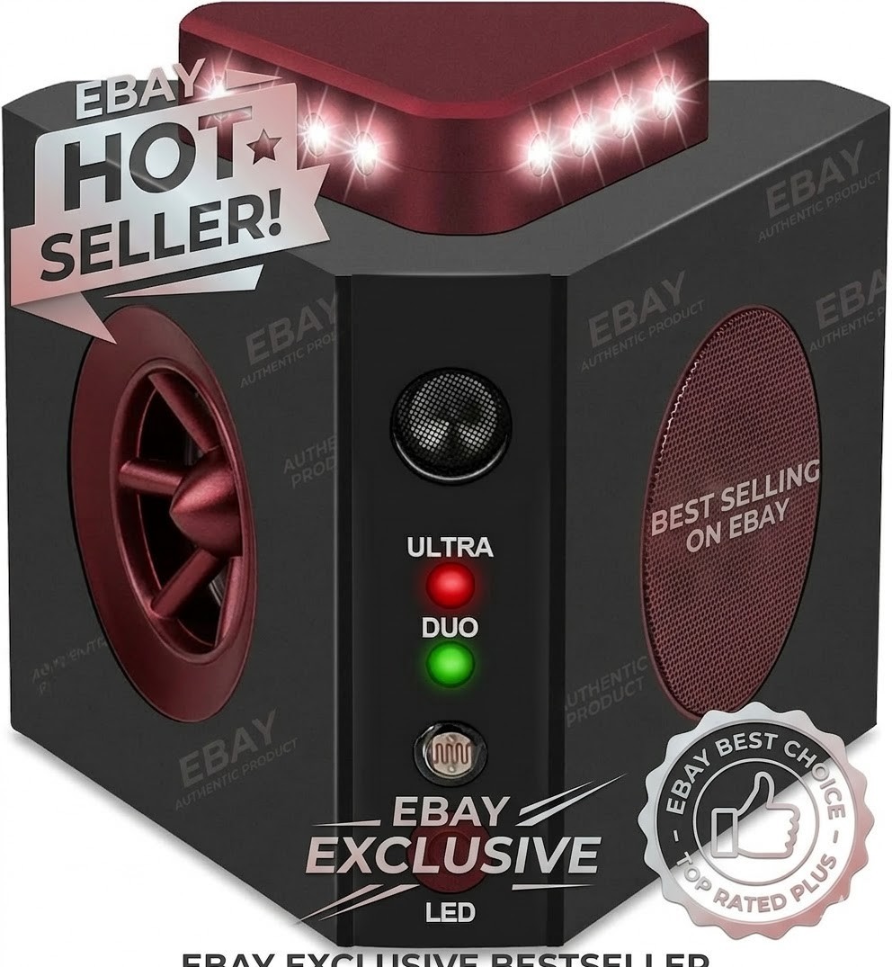 4-in-1 Ultrasonic Rodent Repellent Plug-in Electronic Mice Repeller Rat Deterren