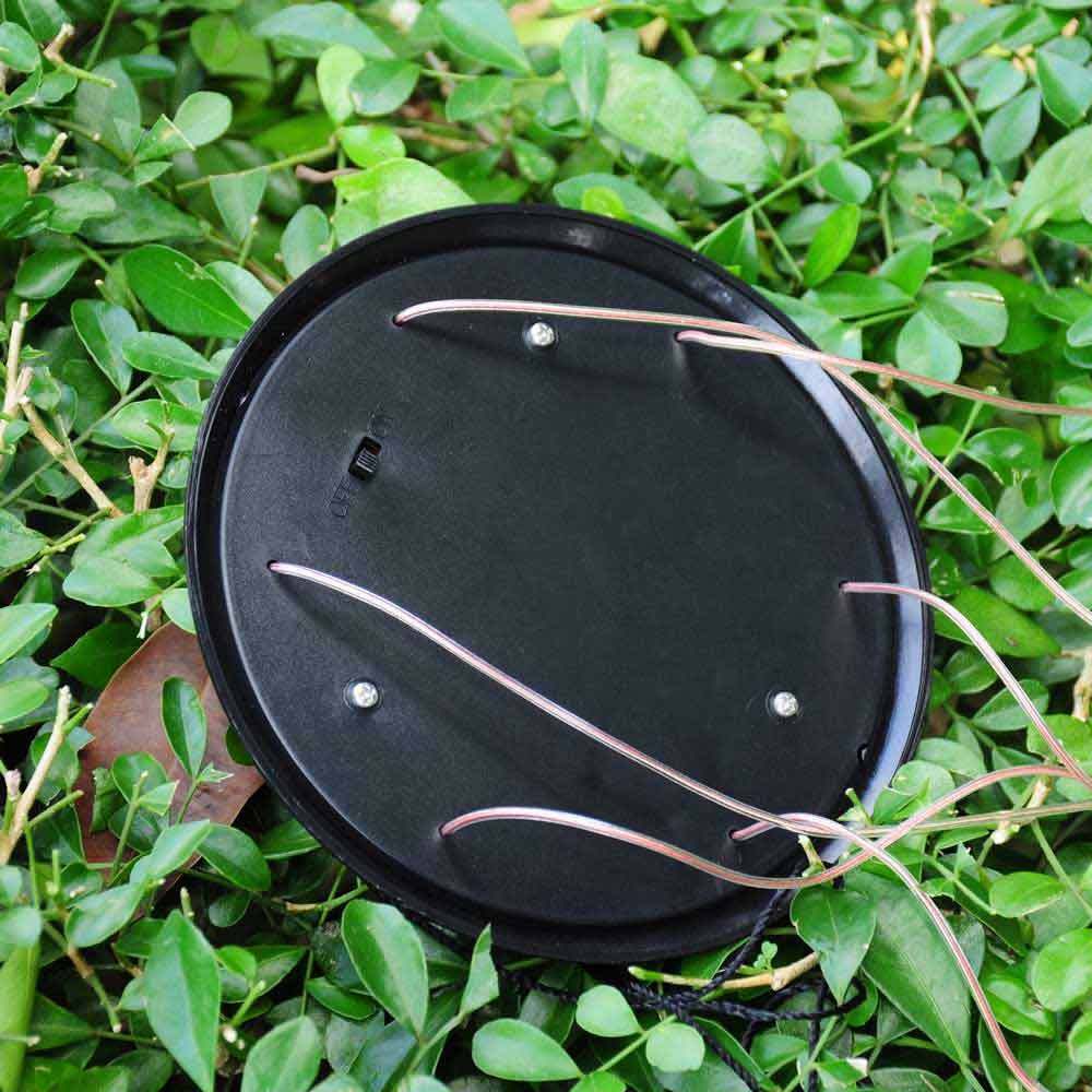 Solar Color Changing LED Hummingbird Wind Chimes Home Garden Decor Light Lamp US