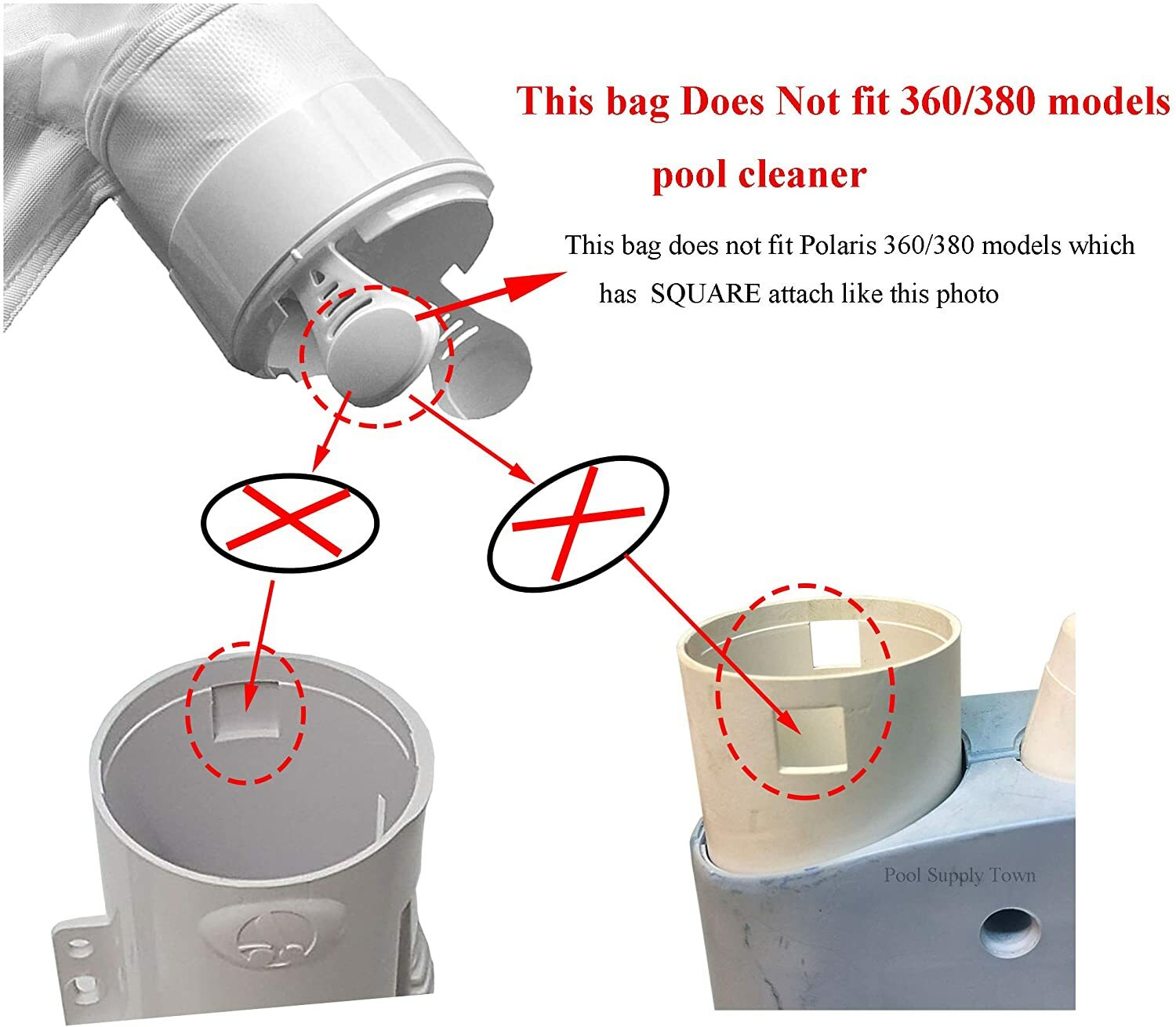 280 All Purpose Bag Replace Polaris Pool Cleaner 280 480 All Purpose Bag K16