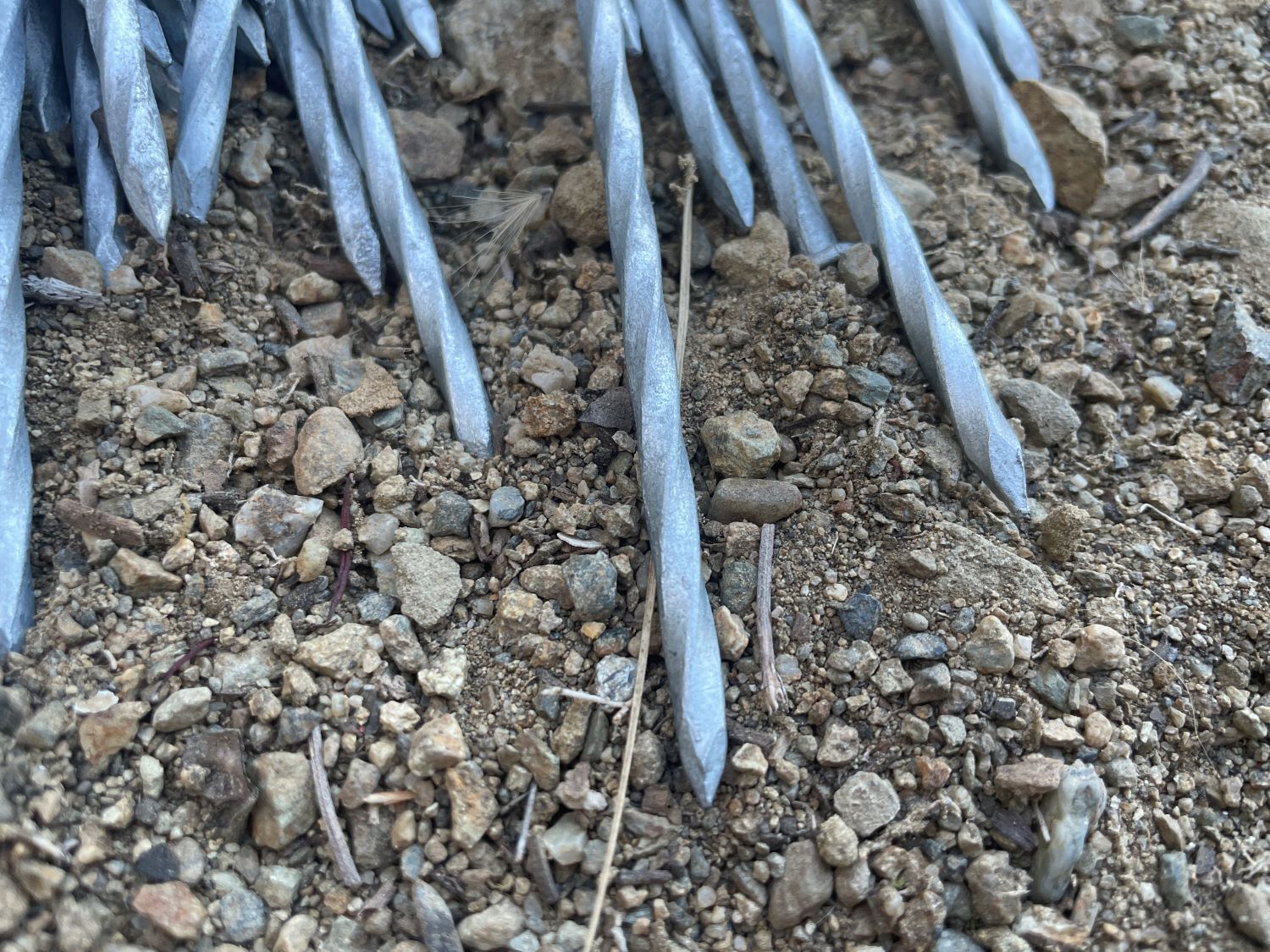 Sandbaggy 6 inch Galvanized Artificial Turf Nails – Spiral Landscape Spikes