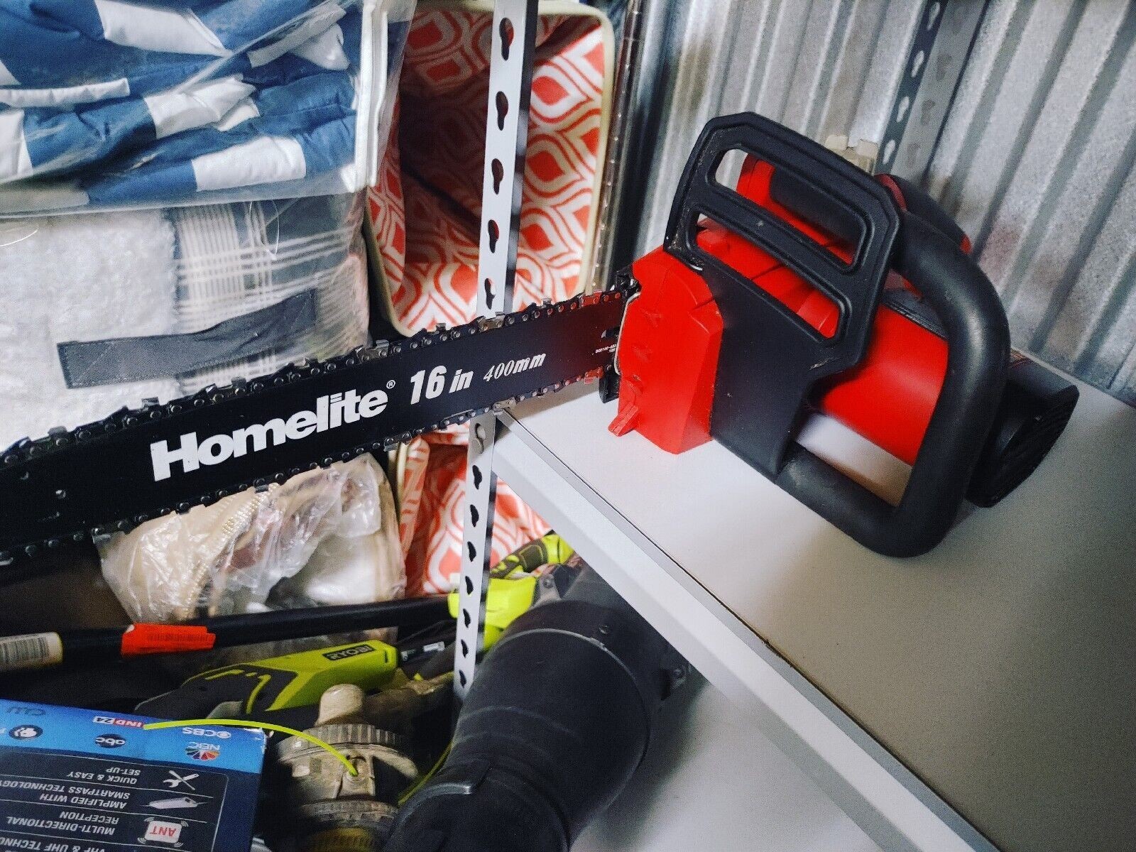 Homelite 12 Amp 16 in. Corded Electric Chainsaw – UT43123 – USED