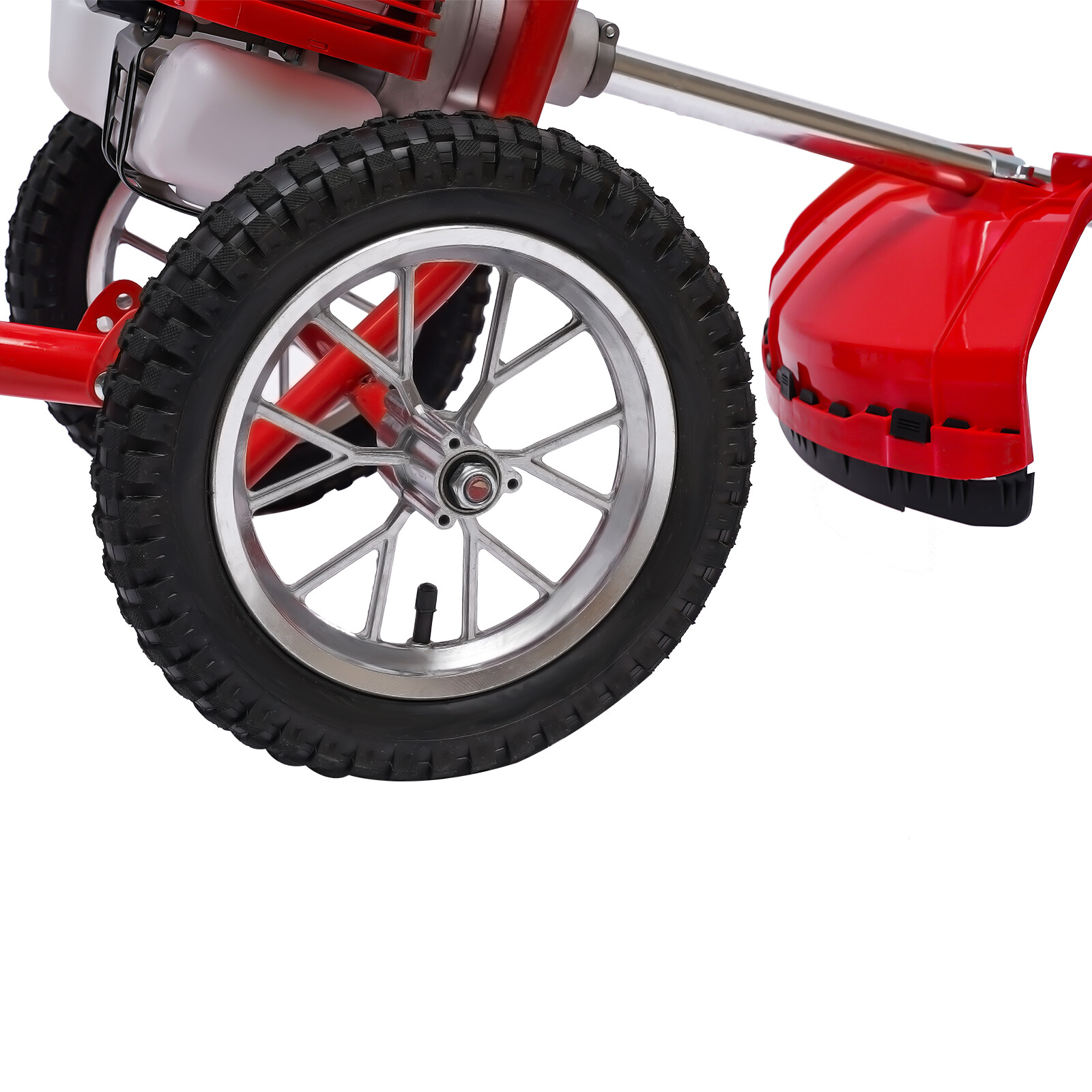 2-Stroke 49CC Push Gasoline Lawn Mower 1.8KW 2 in 1 Lawn Mower For Garden Farm