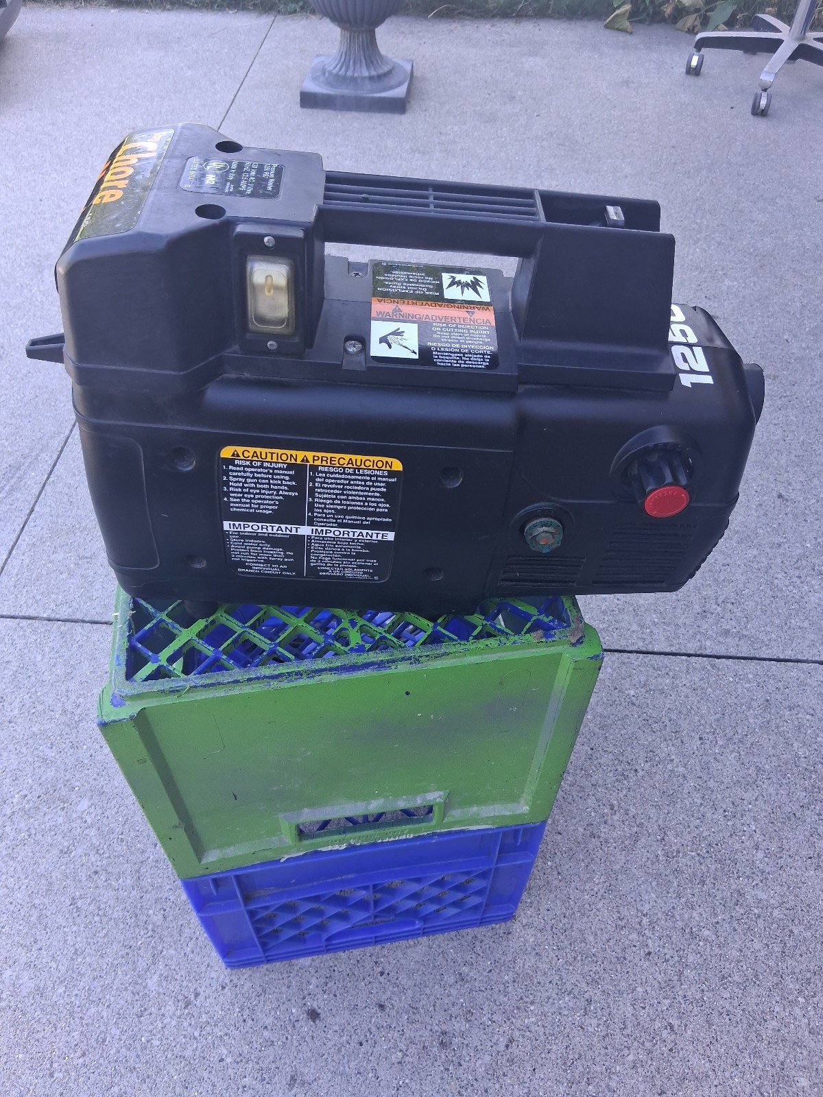 Chore Master Pressure Washer Electric 1250 PSI Power Washer Made In Italy