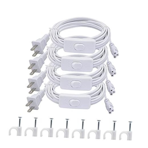 UL-LP Certification 18AWG T5 T8 LED Wire Connector Power Cord LED Tube Power