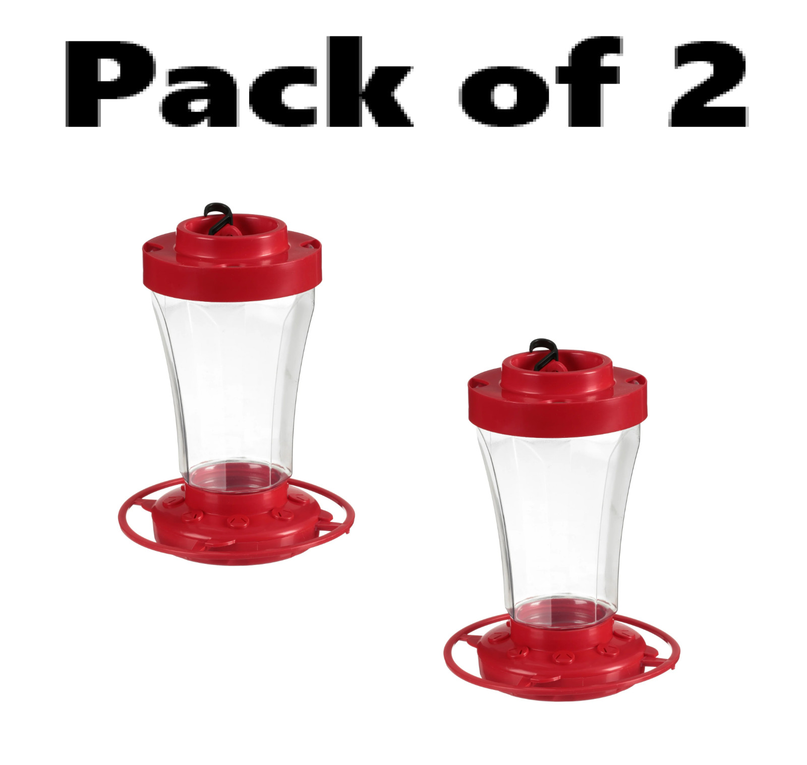 First Nature Hummingbird Feeder 32 oz Red 10 ports (2 pack)