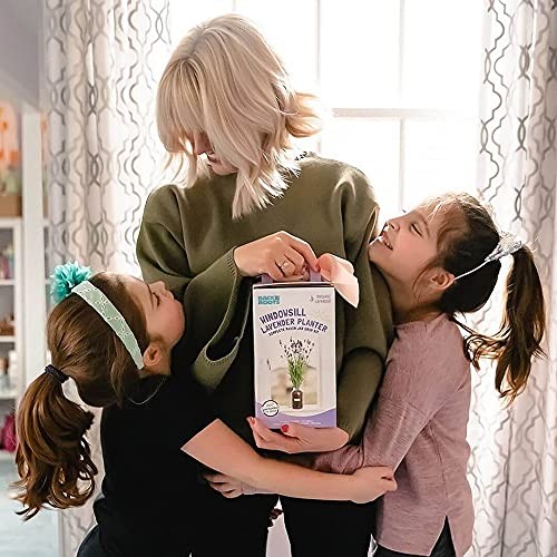 Organic Year Round, Windowsill Indoor Garden Kit Lavender