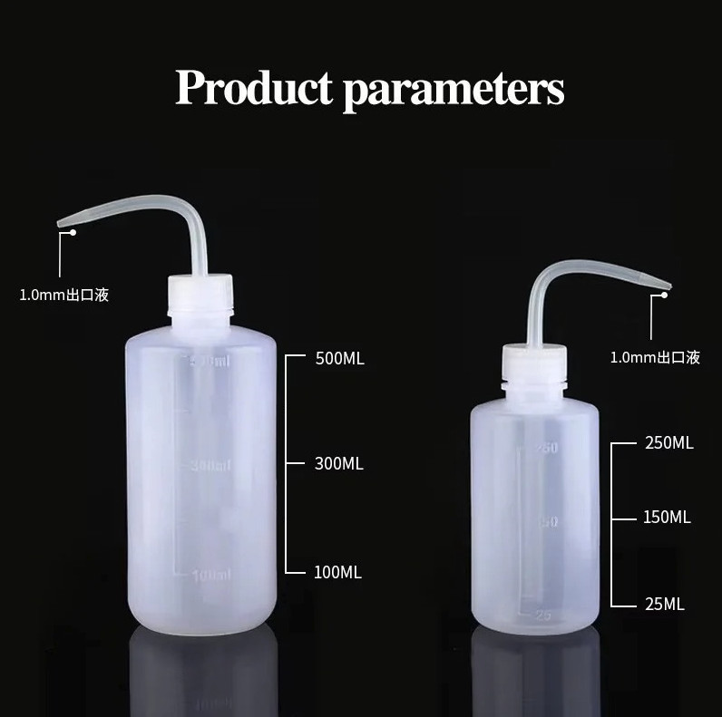 1pc Transparent Squeeze Water Bottle 150/250/500ml Garden Plant Watering – NEW