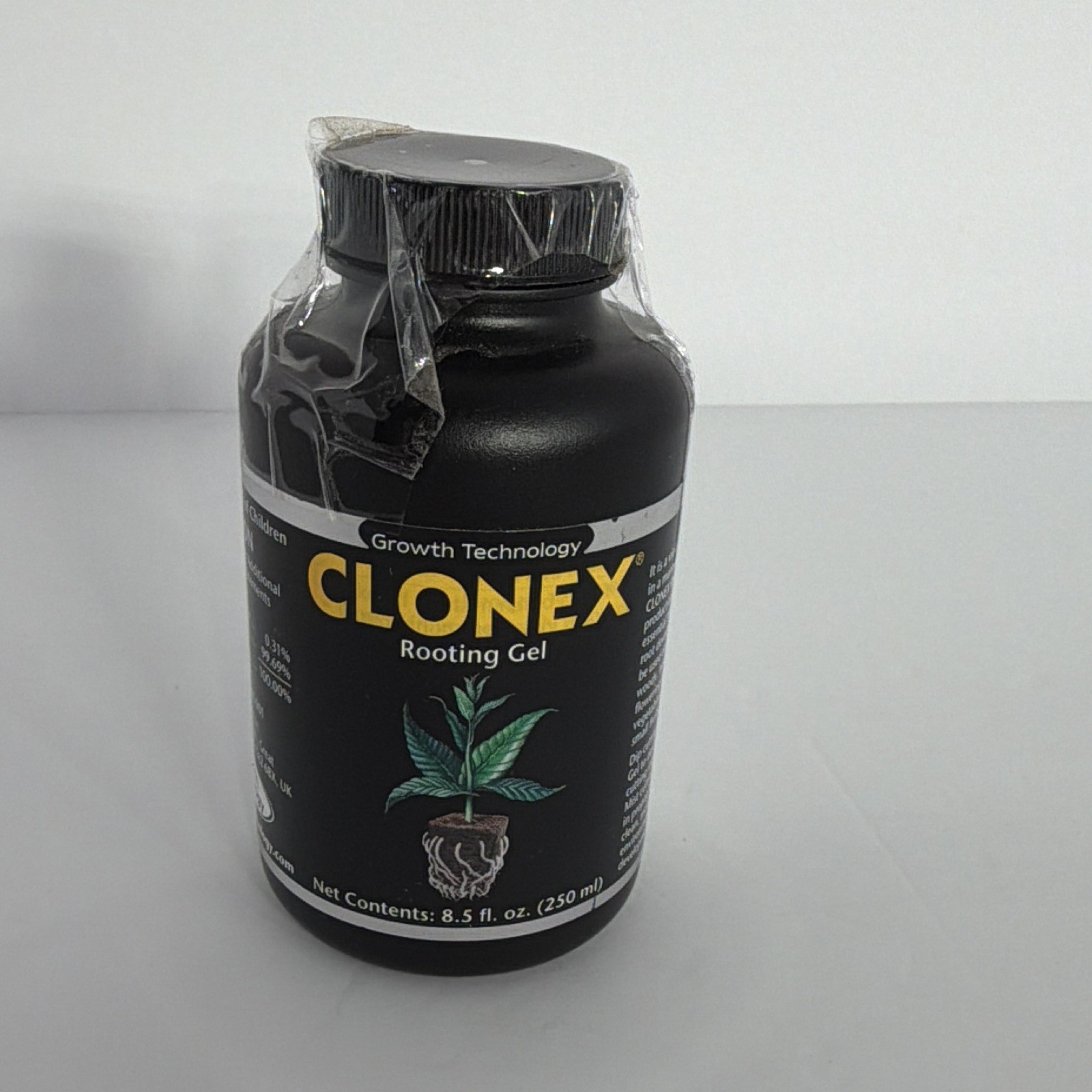 Clonex Rooting Hormone Gel 8.5 fl oz 250 ml for Cuttings Flower Veg Fruit