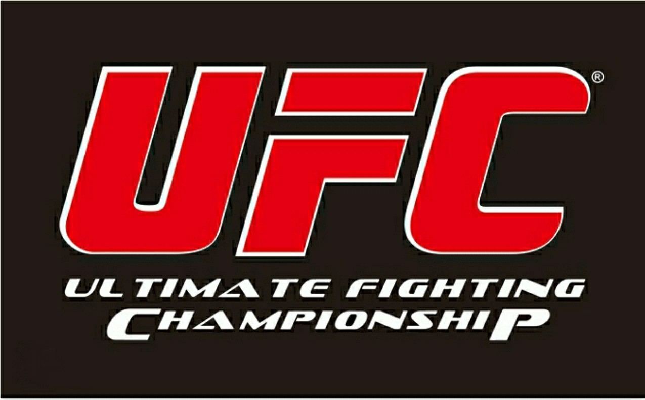 UFC RED BLACK 3X5 FLAG-FREE SHIPPING