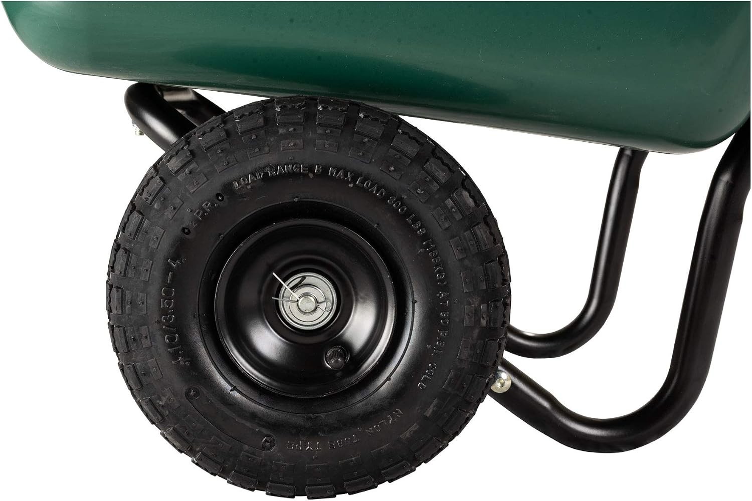 Two Wheel Garden Barrow Wheelbarrow – 300 lb Load Capacity
