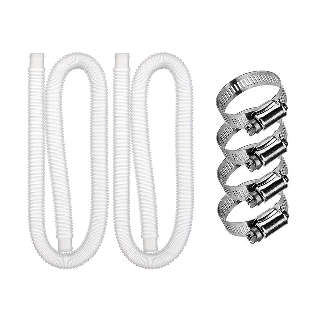 2 PACK For Intex 1-1/4 inch Accessory Hose Above Ground Pool Pump Replace 1.25″