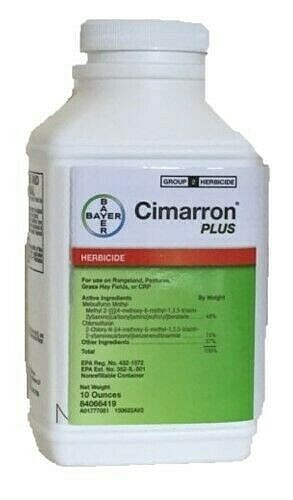 Cimarron Plus Herbicide – Pasture Broadleaf killer 10 Ounces by Bayer