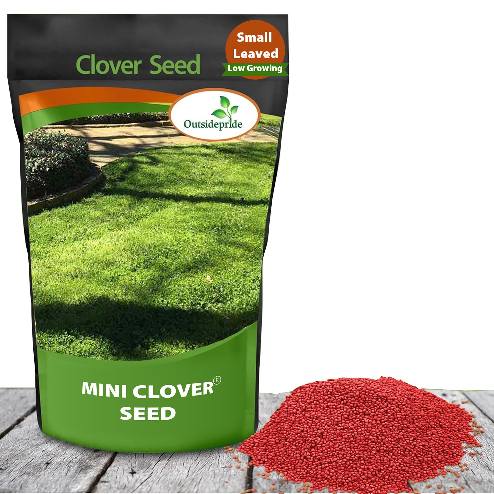 25 LBS Miniclover Seed For Planting No Mow Drought Tolerant Clover Lawns