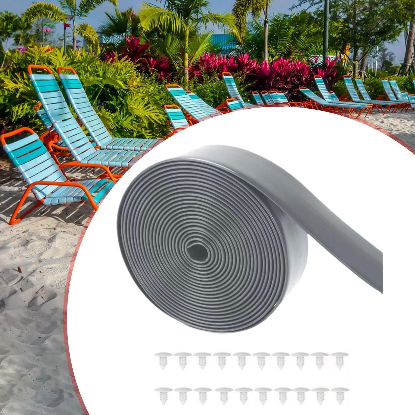2″x10ft Replacement Lawn Chair Webbing Straps for Restaurants Chairs Sturdy