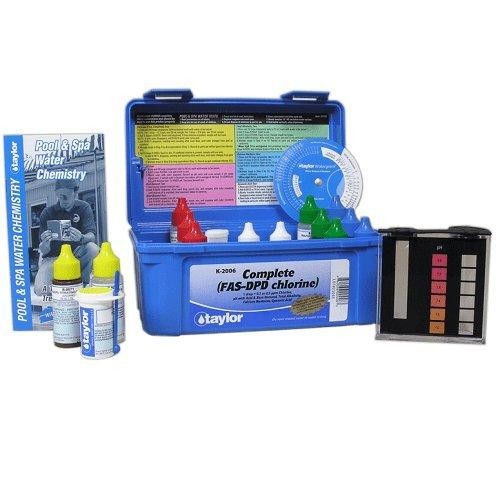 Taylor Technologies Taylor K-2006 Complete Pool Water Test Kit 81329