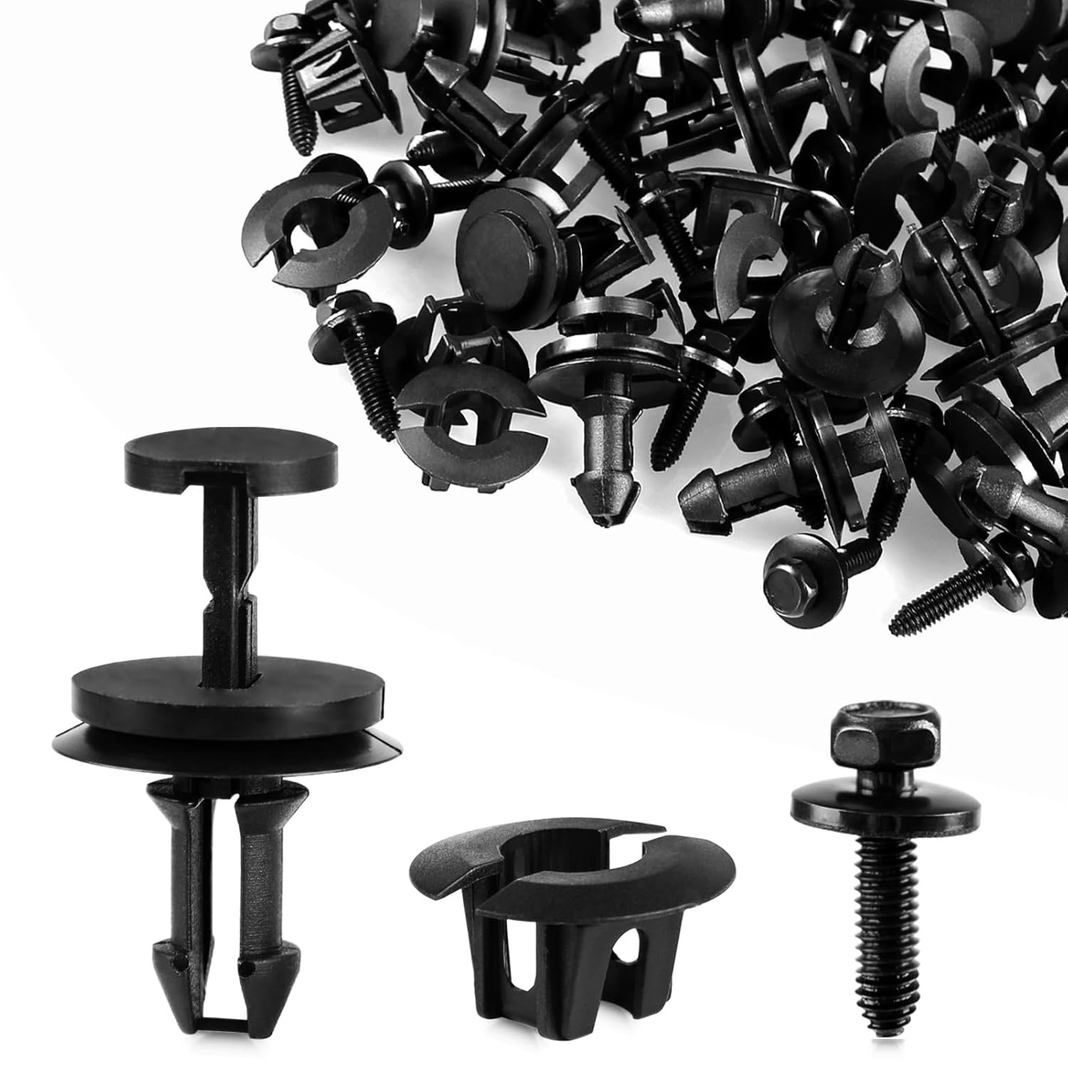 UNIGT 20 Sets Silverado Bumper Clips Front Air Deflector Retainers Clips 1573397