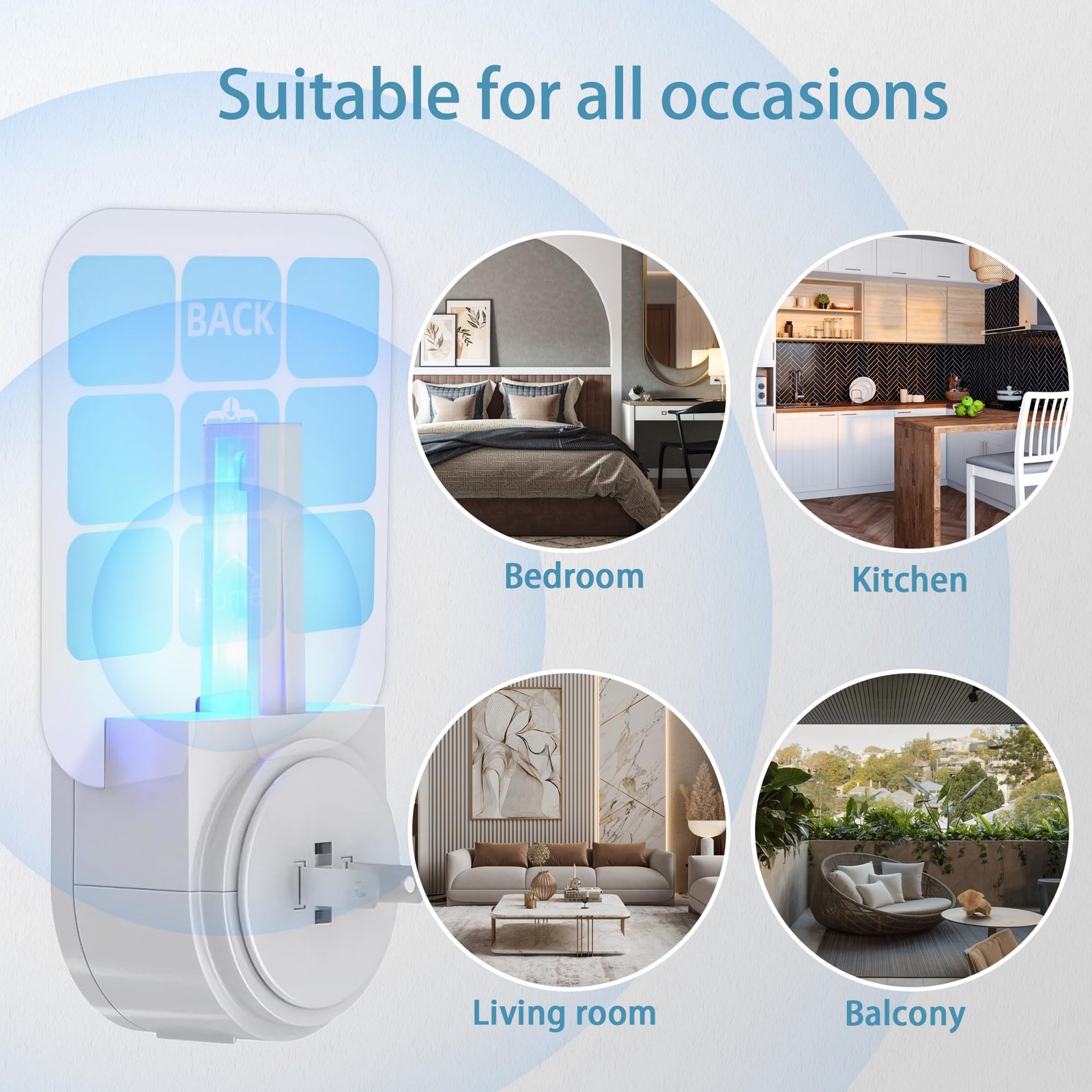 40 Pack Fly Trap Refill Compatilble with Safer Home White