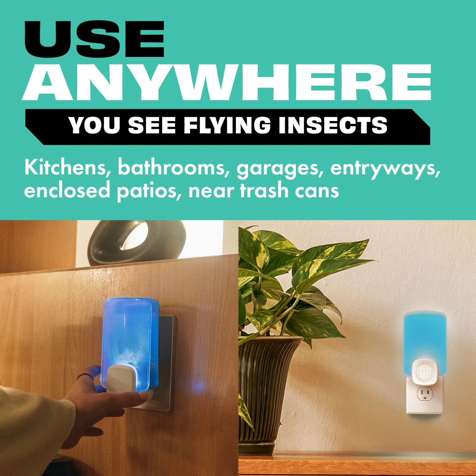 Light Trap Refills Fly Trap Bug Killer, 4 Count