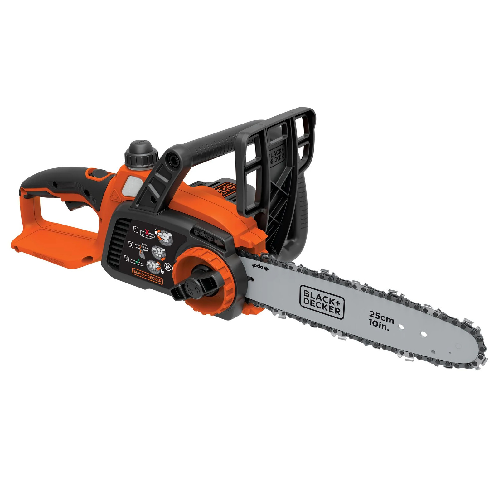 BLACK+DECKER 20V MAX LITHIUM ION CHAINSAW – LCS1020B