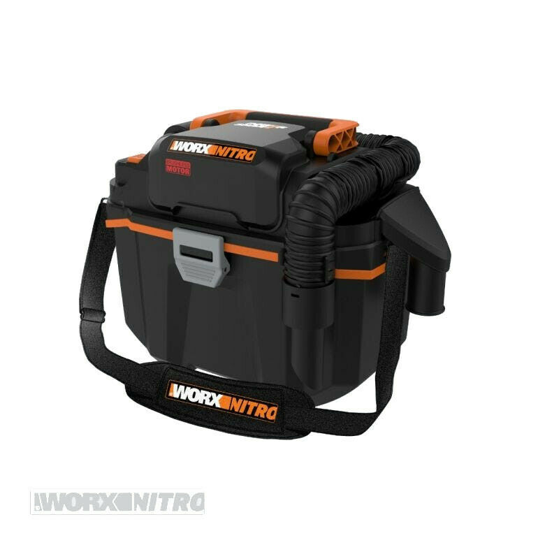 WX031L.9 WORX NITRO 20V 2.1 Gal Cordless Wet/Dry Vacuum – Tool Only
