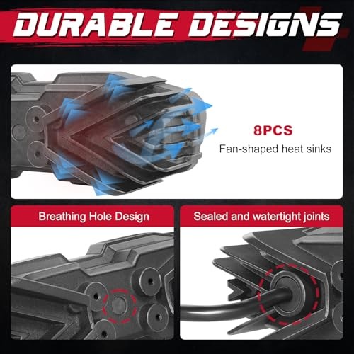 Chase Light UTV Tail Lights LED Chasing 5 Modes (Strobe, Brake, Reverse,
