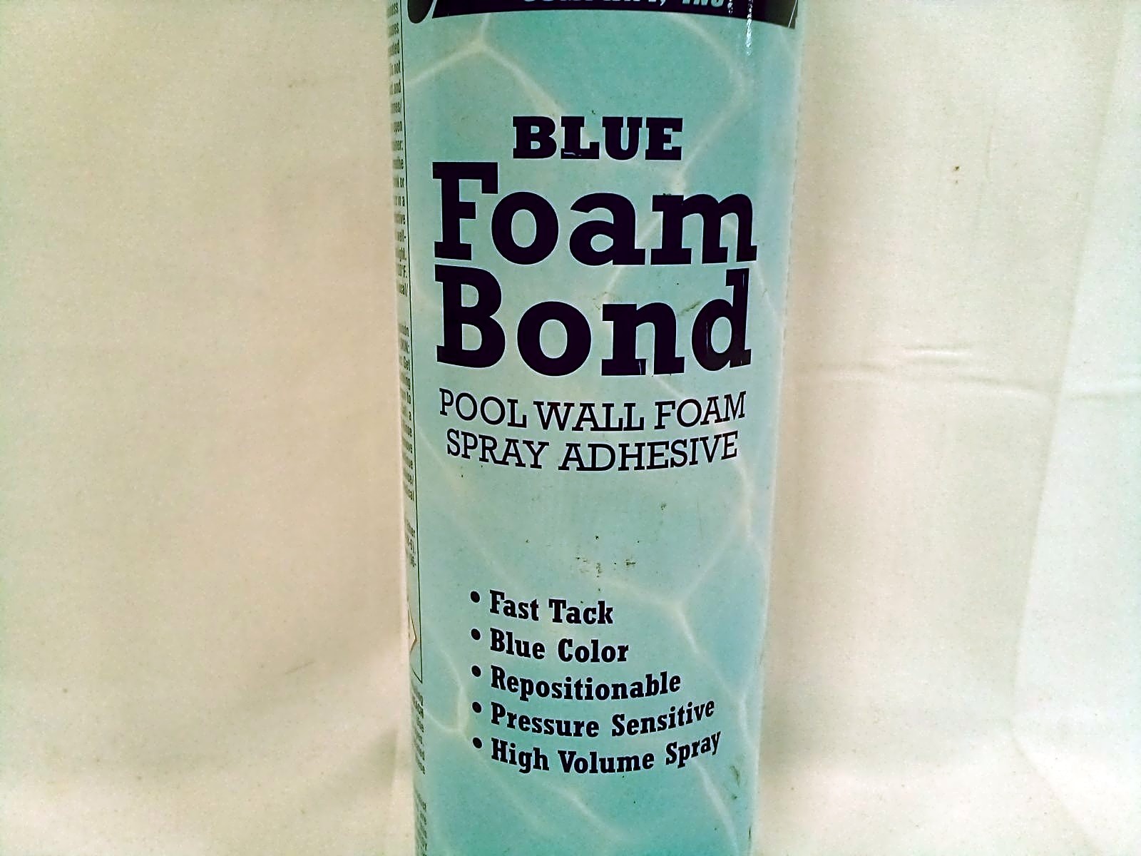 Gladon Blue Foam Bond Pool Wall Foam Spray Adhesive 17 oz