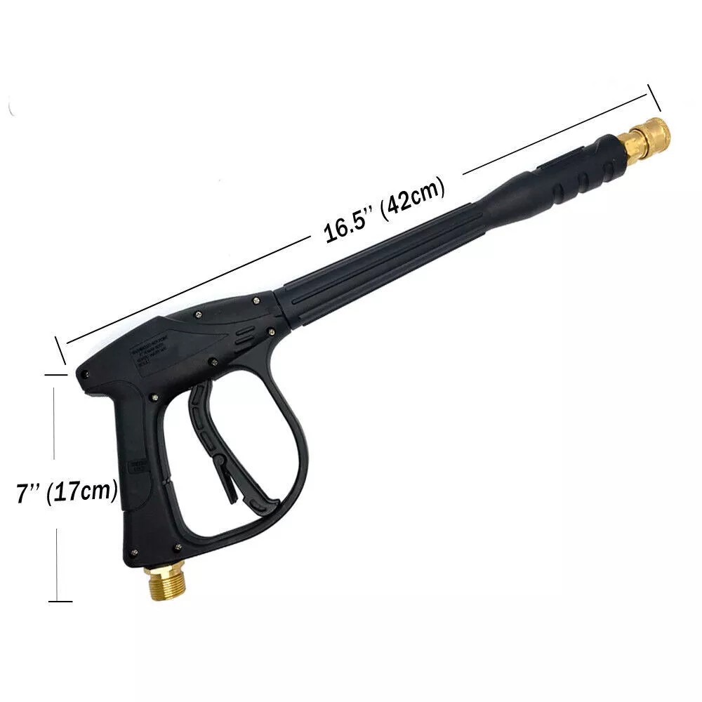 4000PSI High Pressure Car Power Washer Gun Spray Wand Lance Nozzle and Hose Kit