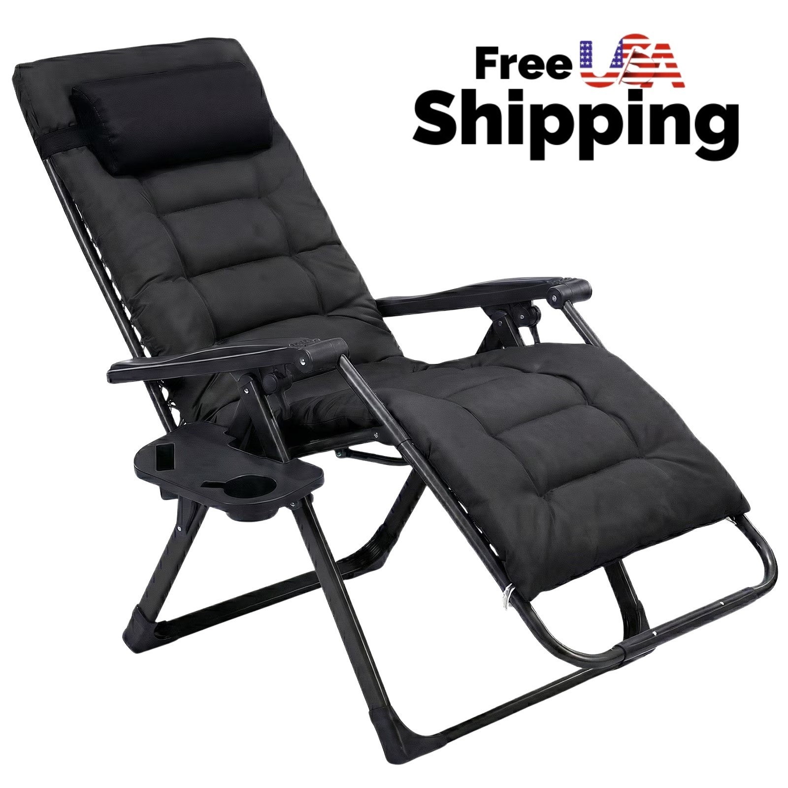 Zero Gravity Chair 440lbs Capacity,Foldable for Outdoor,Outdoor sun lounge chair