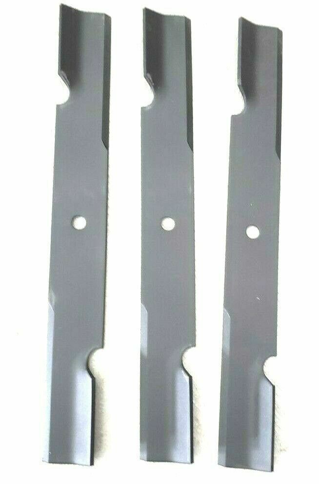 Genuine OEM Scag 482878 CUTTER BLADE, 18.0″L, 3-1/2″ WING , SET OF 3 *FREE SHIP