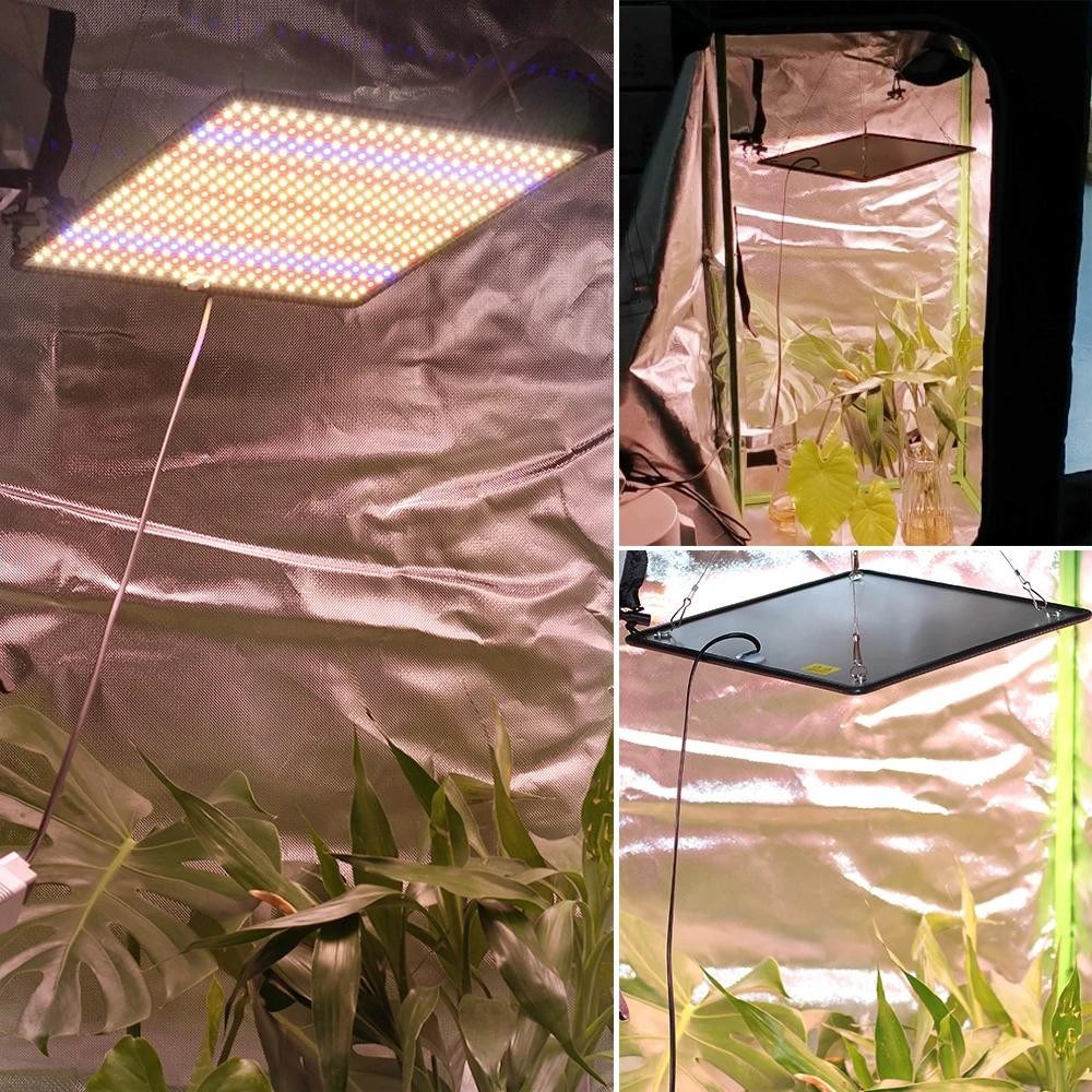 500/225 LED Grow Light Panel Full Spectrum Lamp for Indoor Plant Veg Flowers