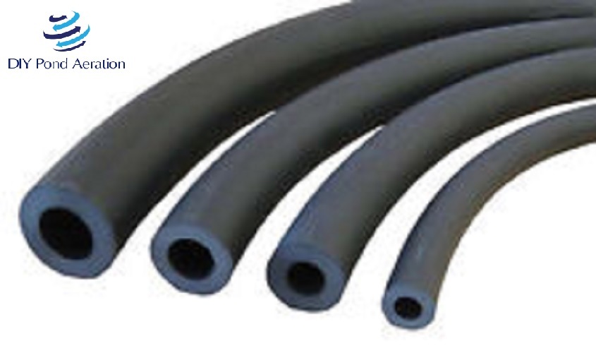 NEW SELF Sinking Hose 3/8″ ID 100-Ft Roll Weighted Black Poly Tubing Airline