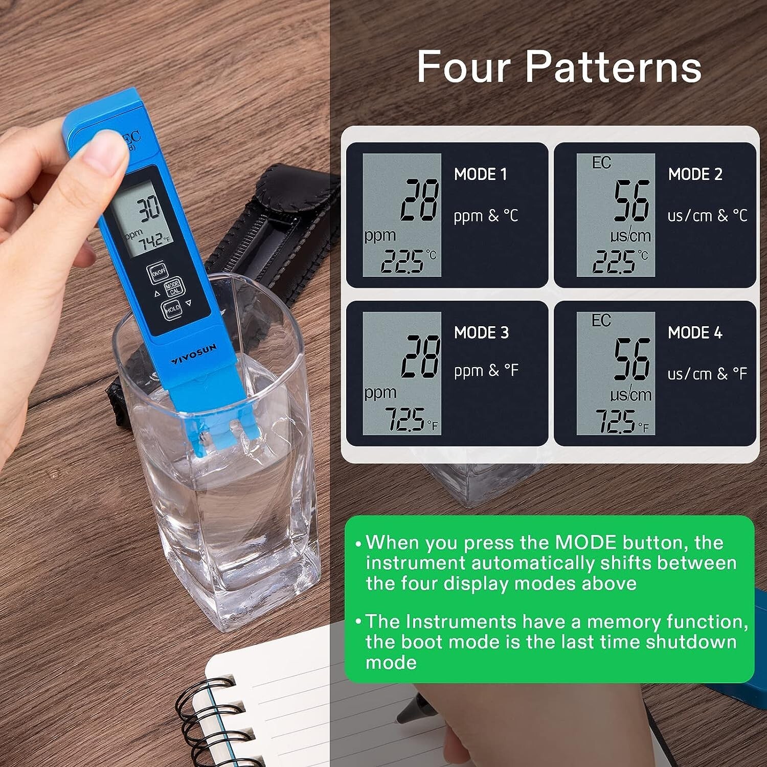 pH and TDS Meter Combo