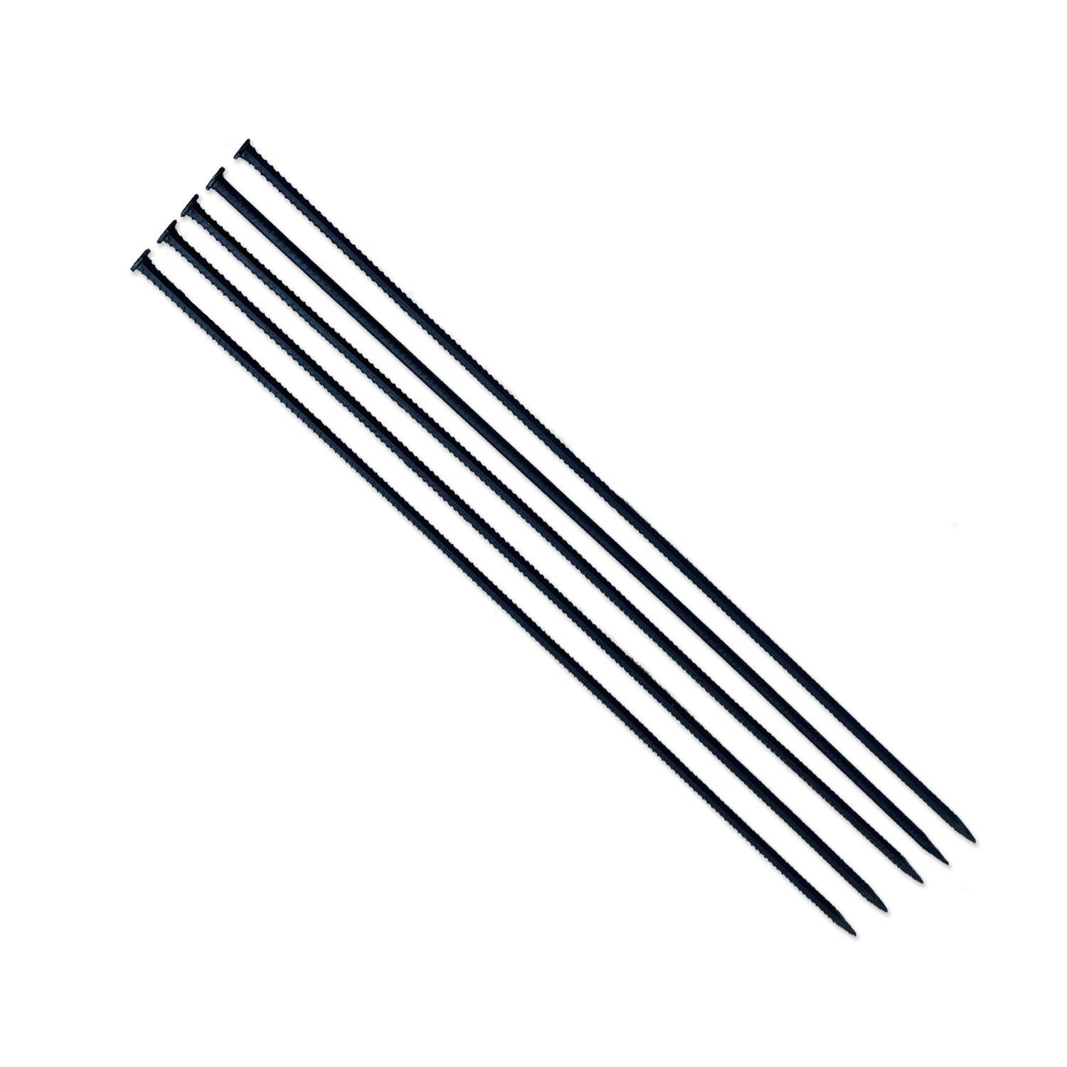 Sandbaggy 48″ Steel Rebar Stakes with Nail Head – Garden Stakes (#4 Rebar)