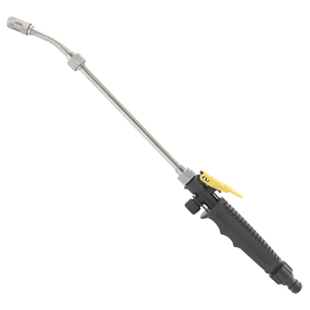29″ Stainless Steel Sprayer Wand Replacement w/ Valve 1/4″ & 3/8″ Barb