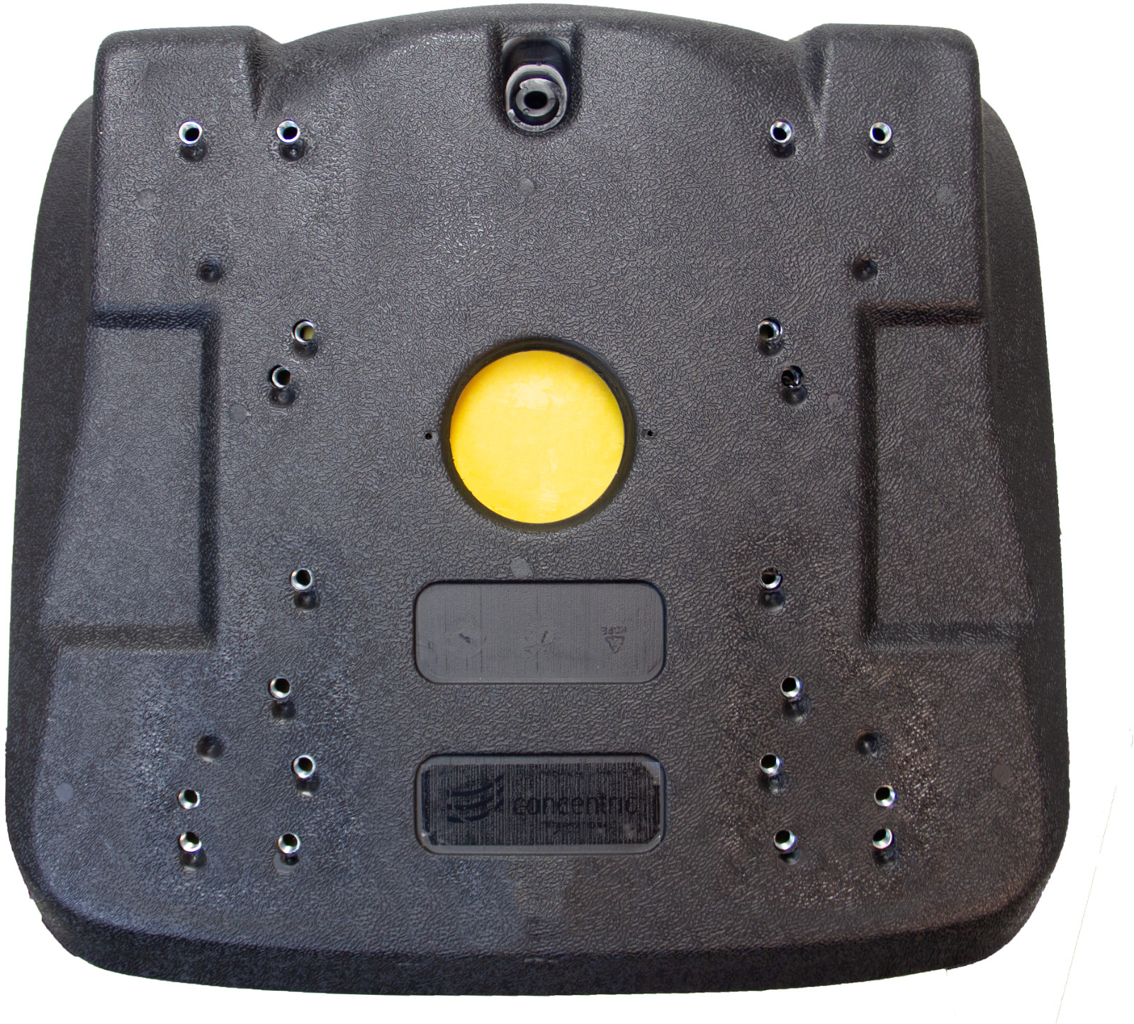 High Back Lawn Mower Seat w/ Armrests Black Gravely, Husqvarna, Hustler