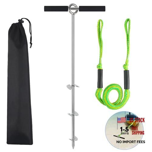 Sand Anchor 18″/24″/36″ – Chrome-Plated Steel 316 Stainless Steel 36″