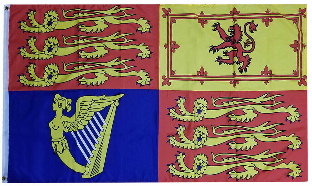 UK United Kingdom Royal Standard 100D Woven Poly Nylon 2×3 2’x3′ Flag Banner