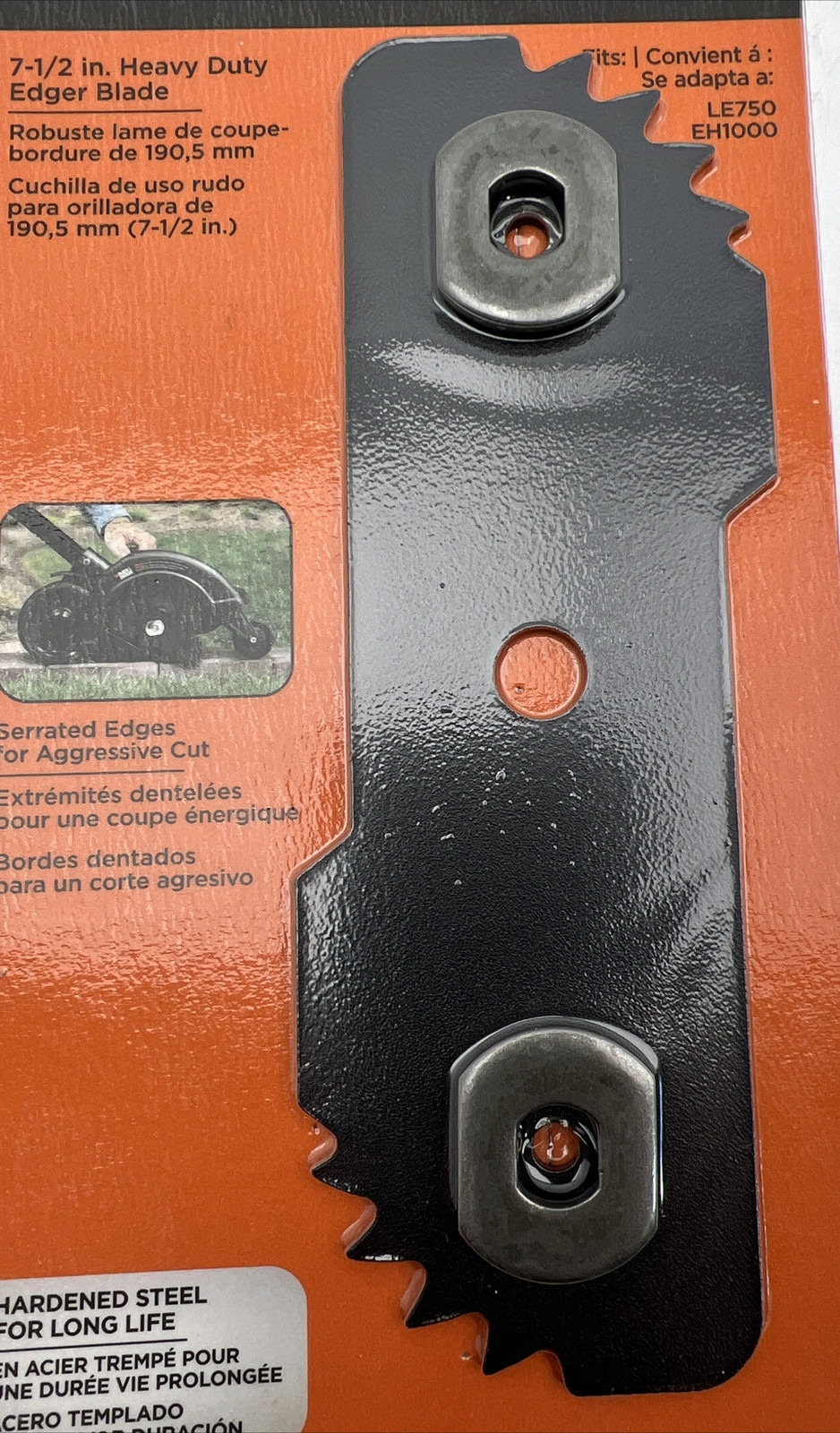 Black & Decker 7 1/2 in. Heavy Duty Edger Blade Models EB-007 Lot of 2