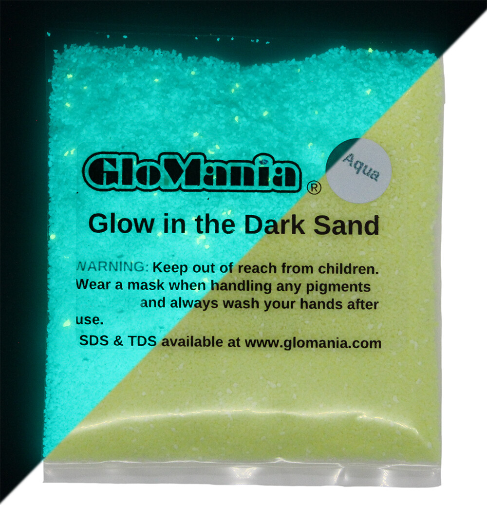 Glow in the dark Large Sand Neutral Crystals