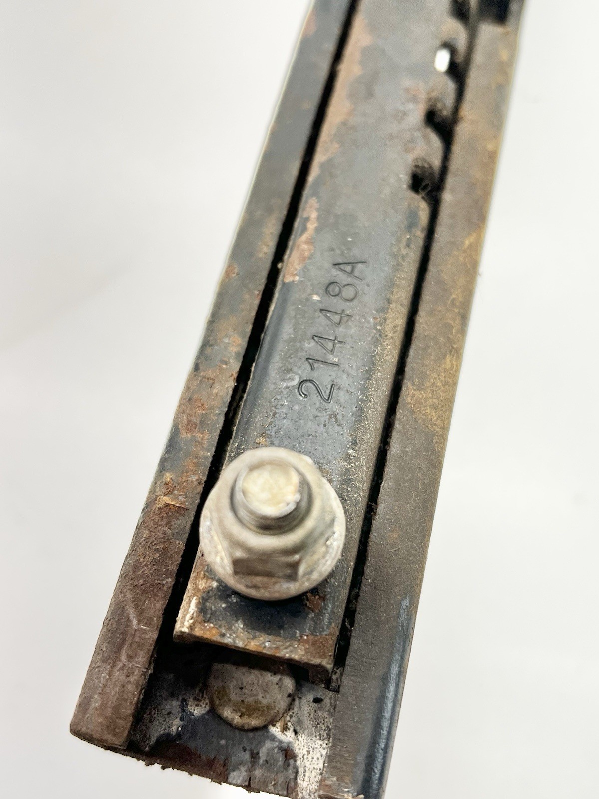 2007 John Deere 2500B Greens Mower Seat Mount Bracket Adjuster Lever AM103000