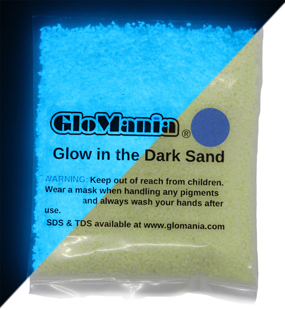 Glow in the dark Large Sand Neutral Crystals