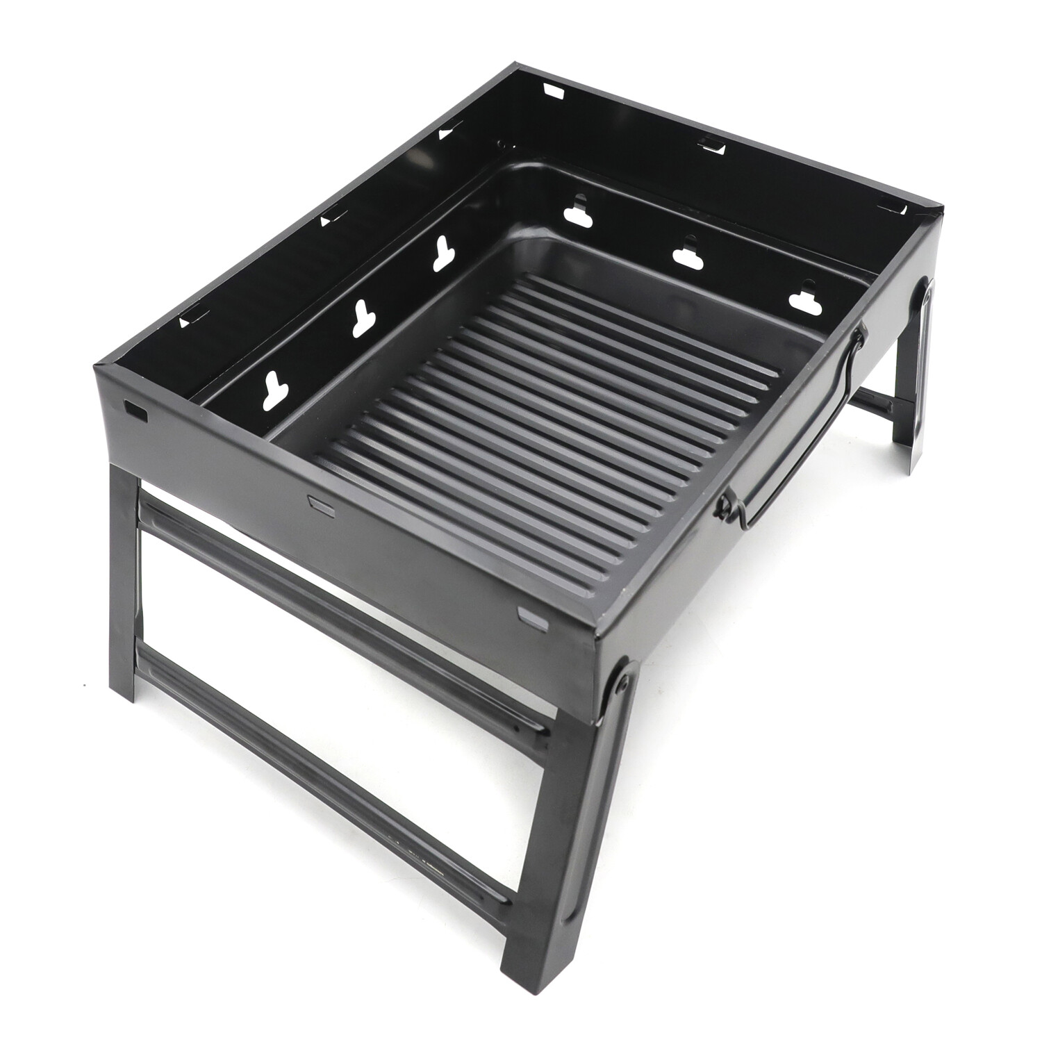 Foldable Compact Barbecue BBQ Grill Charcoal Stove Shish Kabob Camping Cooker US