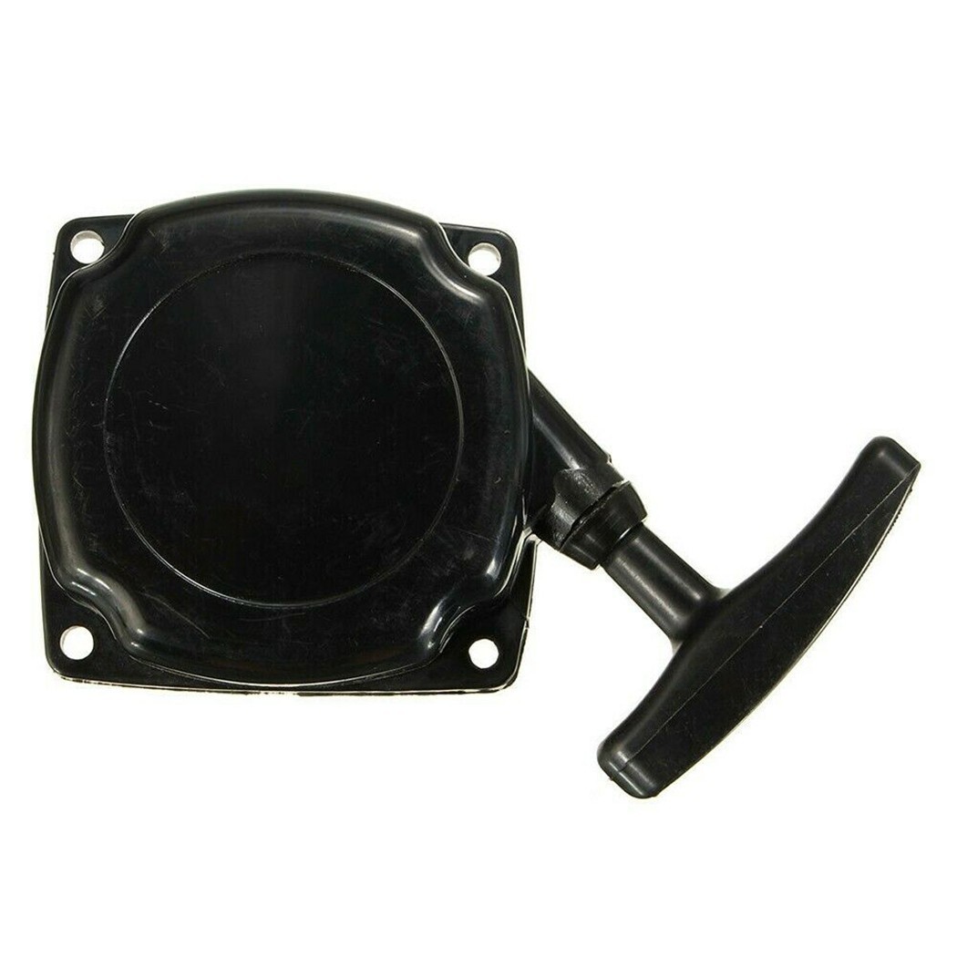 Recoil Starter Black And Silver For Brush Cutter Lawnmower Practical Sale